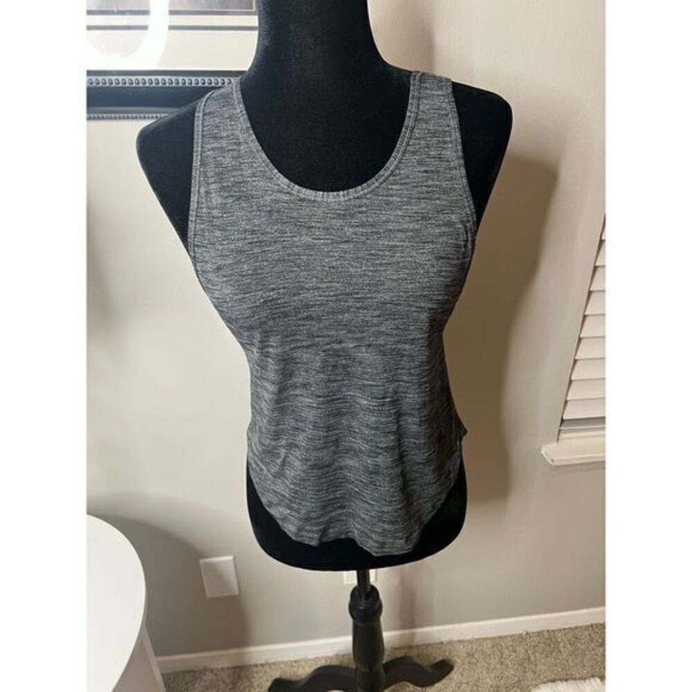 Lululemon singlet heathered black 4‎